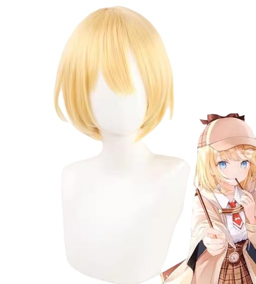 Amazon.co.jp: ワトソン・アメリア コスプレ ウィッグ 変装用 