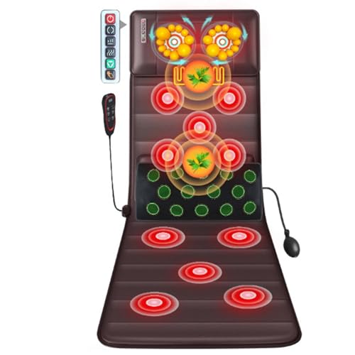 Tapis de massage chauffant et vibrant pour soulager tout le corps