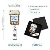 Zoom IMG-1 yazmeen porta badge retrattile per