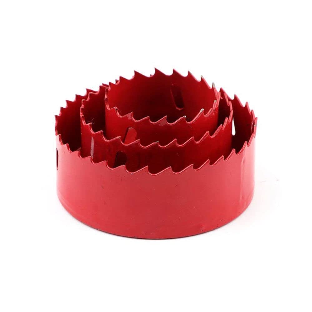 1 pieza Bi-Metal M42 Sierra de agujero de madera de 16-200 mm Broca de perforación de acero para brocas de plástico de acero inoxidable de hierro de aluminio, 85 mm