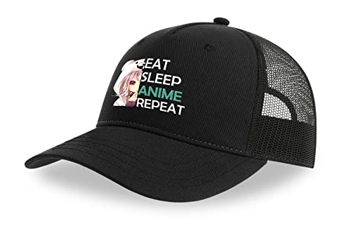 Casquette anime filet respirant idéale pour sorties geek et festivals