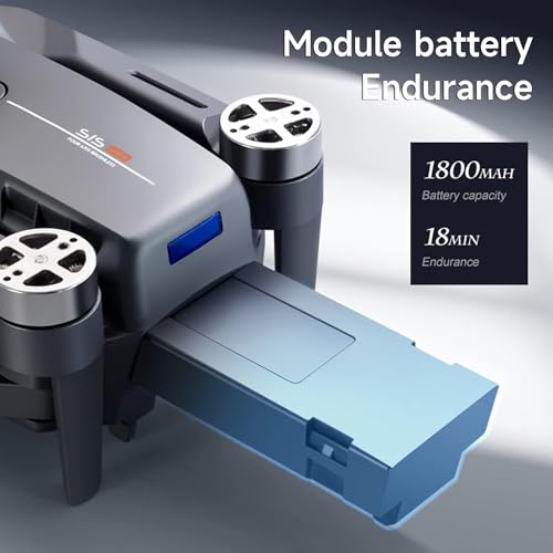 Image of Myrra-P12-Pro-Professional-Video-Recording-Multi-Feature-Foldable-Drone-With-Camera-For-Adults-4K-1080P-Hd-Drones-Toys-Gps-Auto-Return-One-Touch-Take-Off-And-Landing-Object-Avoidance-(Multicolor)