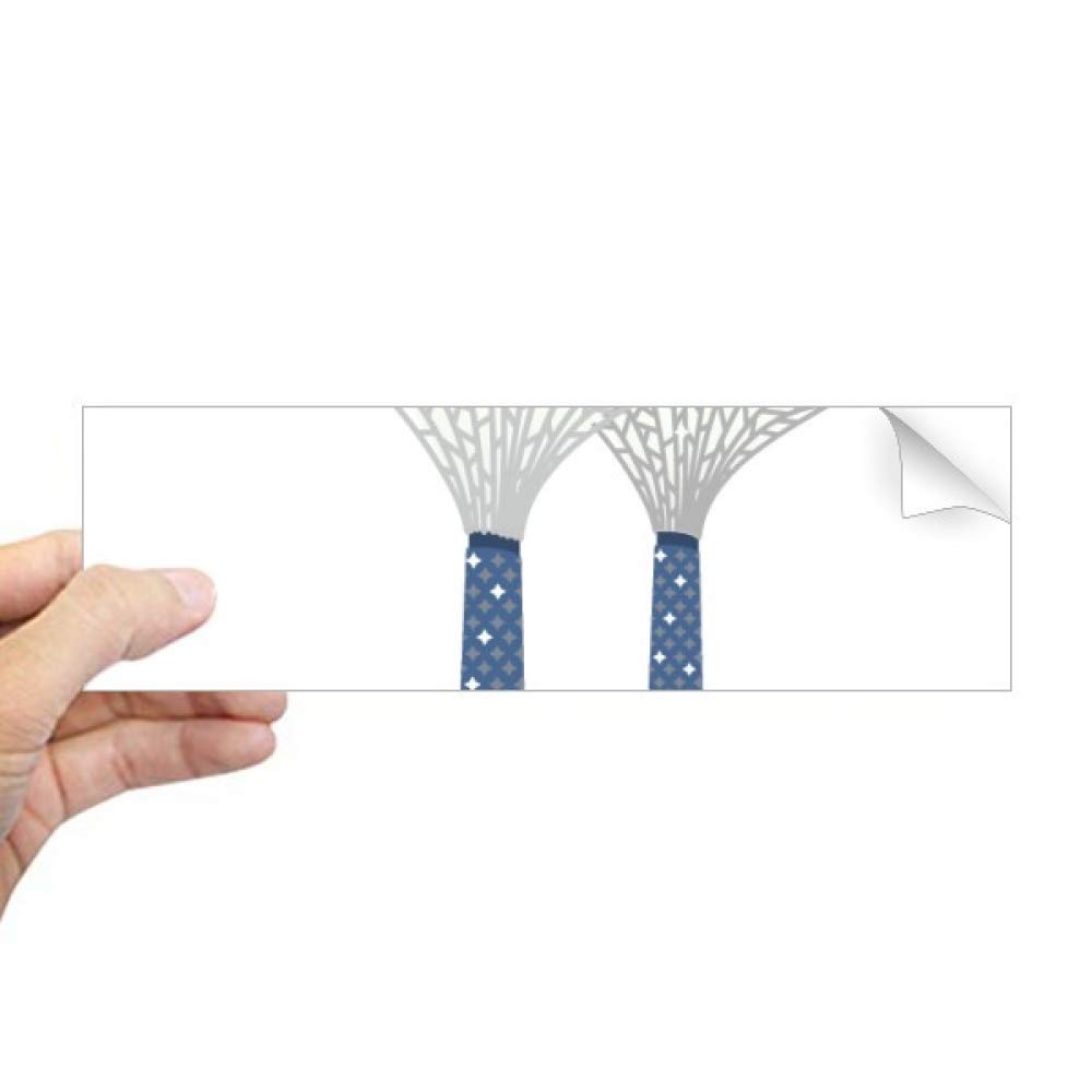 Autocollant rectangulaire pour fenêtre pour personnaliser une vitre sans vue