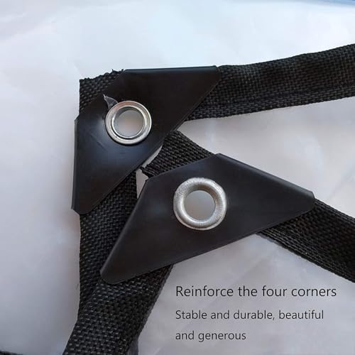 Bâche transparente pour meubles de jardin avec couverture imperméable - 4