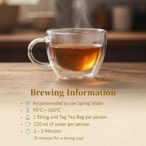 Dilmah Premium Ceylon Tea – 100 Tea Bags (200g), Pure Sri Lankan Black Tea (7.05 oz)