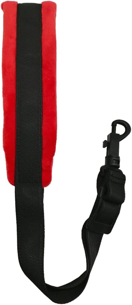 Rouwan Saxophone Neck Strap for Alto Tenor Baritone Soprano Sax Red Padded Medium : Musical Instruments