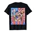 America 4th of July Funny Raccoon Hotdog Feral Women Men Kid T-Shirt