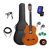 Kit Violão Elétrico Giannini Nylon N14 Natural Completo