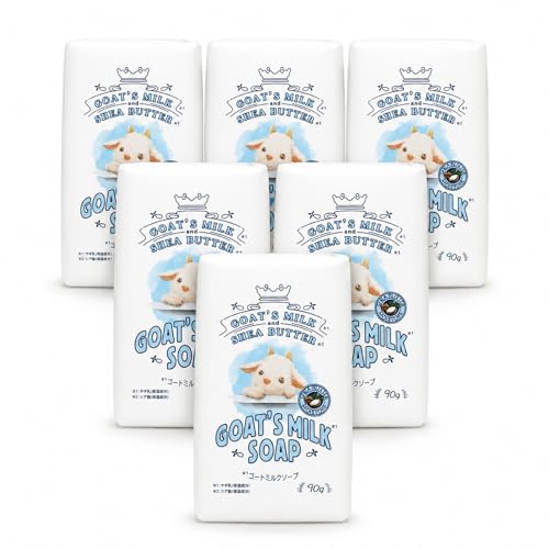 �y6�Z�b�g�zGOAT'S MILK �S�[�g�~���N�\�[�v 90g �Ō`��������b�₳�����􂤎��R�h��������E�����Ƃ�ێ��P�A�Ɂ�/���M�~���N�Ό�