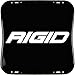 Rigid Industries 321913 D-XL Series, 4", Black, Light Cover; Universal, 1 Pack