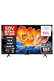 【Amazon.co.jp限定】TCL Google TV 4K 液晶 量子ドット テレビ 50P7L 50V型 QLED 広色域 Dolby Atmos Dolby Vision 音声検索 目保護 裏録画 ゲームモード HDMI 壁かけ ネット動画 チューナーイン スマートテレビ
