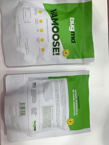 BugMD Vamoose Rodent Repellent Pouches (1 Pack, 4 Pouches) Plant-Powered Rat Repellent, Mouse Deterrent, Indoor & Outdoor Mice Repellent, Best Mouse Repellent, Natural Rat & Mouse Repellent