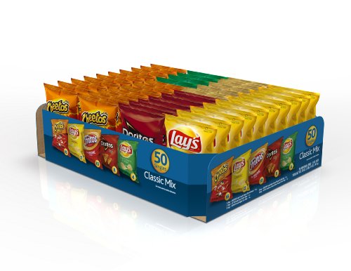 Frito-Lay Classic Mix Variety Pack, 50 Ounce (Pack of 3)