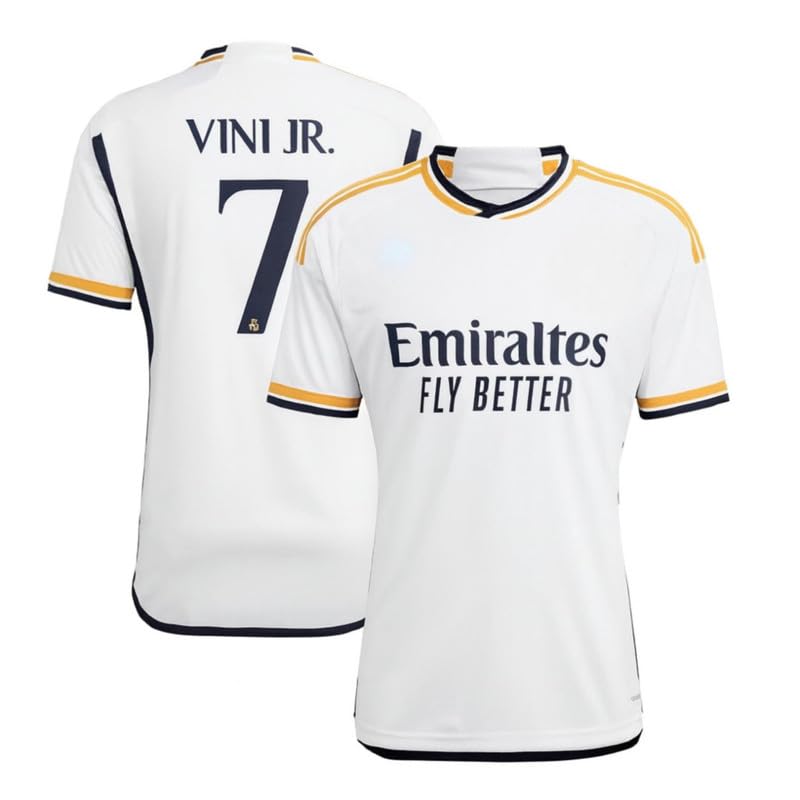 Real Football Jersey White (Boys,Mens,Kids)