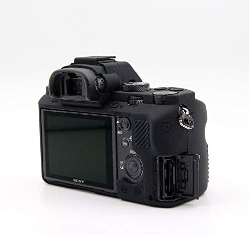 Sony A7II Case, BolinUS Fullbody Ultra-Thin Lightweight Rubber Soft Silicone Housing Case Bag Cover for Sony Alpha A7ii A7R2 A7Rii A7sii (Black)