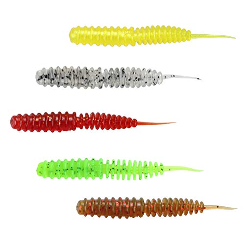 image for RUNCL Anchor Box - Straight Tail Worms, Swimbaits, Soft Fishing Lures 