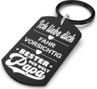 Allpeak Geschenke für Papa Vatertagsgeschenk für Papa - Vater Schlüsselanhänger, Geschenk Vatertag, Männertag Geschenke, Herrentagsgeschenke, Männertagsgeschenke, Fathers Day Gift, Herrentag Papa Tag