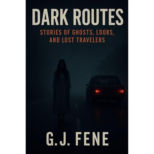 Dark Routes: Stories of Ghosts, Loops, and Lost Travelers Audiolibro Por G.J Fene arte de portada