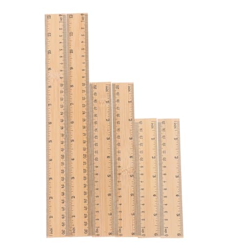 DECHOUS 竹製定規 6本セット