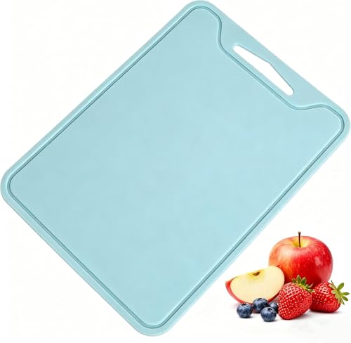 Tabla de Cortar Flexible de Silicona Azul 30x21.8 cm miniatura 1
