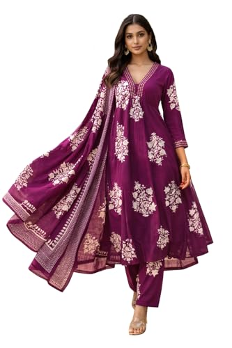 Salwar ensemble de costumes ethniques avec kurti et palazzo Toochki