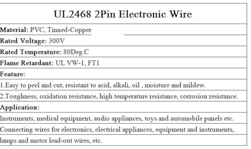 Outdoor Extension 1 Meter 5 Meters 28AWG 16AWG Cores Lamp Cable UL2468 2Pins Electric Copper Wire White Black Red Insulated Double Cable Solar sheathed(White White,5meter 24 AWG)