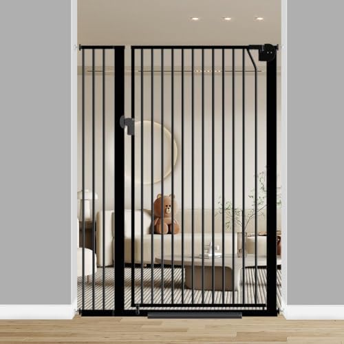 59" Tall Extra Tall Cat Gate for Doorways 49.3"53.2" Wide