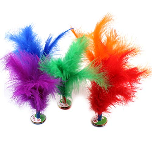 Kick Shuttlecock Colorful Feather Foot Sports Toy Game Indoor Outdoor Sports Supplies Decompression