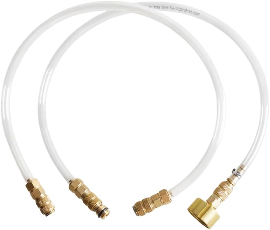 2 Pcs Oil Filler Kit Bleed Kit for Seastar Hydraulic Steering Systems Bridge Tube Hose Compatible with Marine Boat Yacht Accessories Repair Tools(All Brass)