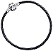XS - Breloque Coulissante Bracelet Enfant Cuir Noir Bijou Harry Potter Officel 17 cm