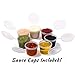 Glass Meal Prep Containers - 4-Pack 35 Oz. 3 Compartment Bento Box Lunch Containers | Bento Lunch Box Portion Control Containers | 3 Compartment Food Containers