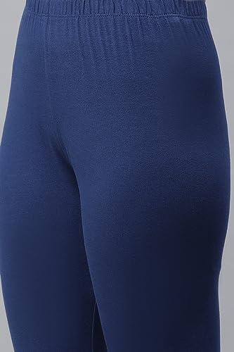Image of Aurelia Cotton Skinny Lycra Strechable Pants for Women | Ankle Length Leggings for Women | Cotton Leggings for Women | Lycra Leggings for Women | Leggings for Women