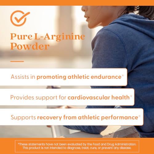 Image of Doctor's Best L-Arginine Powder, Non-GMO, Vegan, Gluten Free, Soy Free, Helps Promote Muscle Growth, 300 Grams