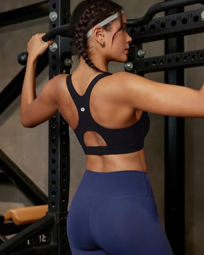 Image of RUNNING GIRL Sports Bras for Women High Support,Racerback High Impact Sports Bra Moulded Cup Workout Bra Push up
