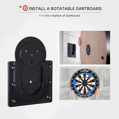 Soporte de montaje en dartboard interactivo estable y hardware 6