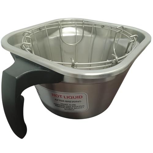 OCS Parts B001280B1 Brew Basket Assembly with Clips for Fetco IP44, ITD-30, TBS-21A and CBS Series Coffee Brewers