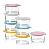 PISTISJACK 8 recipientes para aderezos para ensaladas, pudín