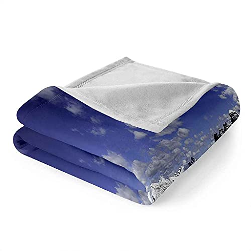 Couverture flanelle chaude et douce au toucher impression 3D haute qualité - 7