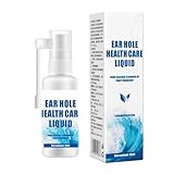 Limpiador para Piercings de Oreja - Spray Calmante de 10 ml - Solución para el Cuidado Posterior de Piercings Oreja - para Oreja Nariz Cartílago Cuerpo Irritación Bultos Cuidado de Heridas