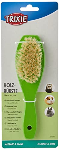 Trixie Kleintier Holz natürliche Borsten, 18 x 5 cm, 1 Stück, Sortiert
