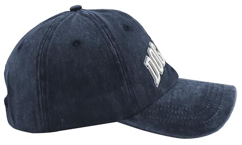 Image of Dog Dad Hats for Men, Funny Cotton 3D Embroidered Dog Lover Baseball Cap