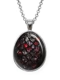 Black Dragon Egg Pendant, Game of Thrones Necklace, Geek Jewelry, Girl Gift, Birthday Gifts, khaleesi, Daenerys Targaryen