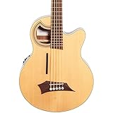 Bajo acústico de 5 cuerdas Warwick RockBass Alien Deluxe Hybrid Thinline – Natural Transparente Satén