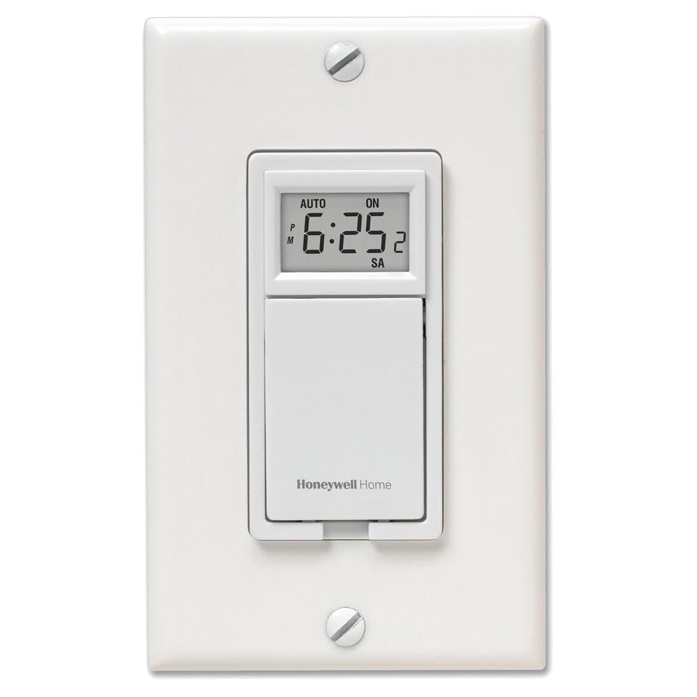 HoneyWell PLS730B1003 Programmable Wall Switch 120 Volt AC 7 Days EconoSwitch™