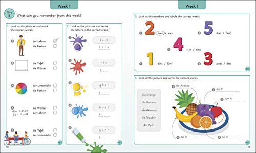 German for Everyone Junior 5 Words a Day: Learn and Practise 1,000 German Words - Image 5