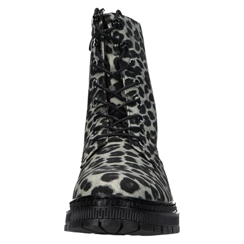 Stivali Di Dockers By Gerli - Lace-Up Boots - EU37 A EU41 - Donna - Nero/Grigio - 8