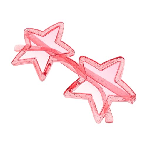 LIFKOME Men Women Star Shaped Sunglasses Fashion Uv Protected Wedding Party Cosplay Glasses for Outdoor Activities