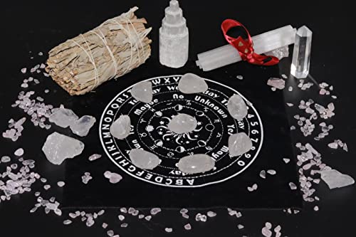 Clear Quartz Tumbled Polished Natural Healing Crystals Stones Bulk Stones Crystal For Energy Reiki Tumbling Cabbing Balancing Decoration Gemstones Crystal Healing Meditation Therapy Gift 100G #TOP2