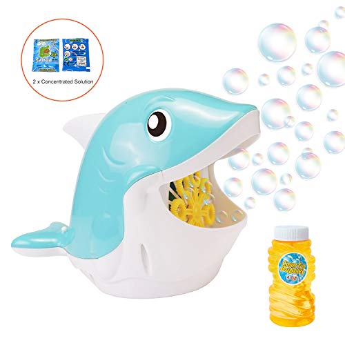 Toyard Bubble Machine for Kids, Automatic Halloween Party Bubbles Blower Maker