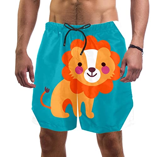 Maillots de bain hommes à séchage rapide JDEZ short de plage anti-humidité